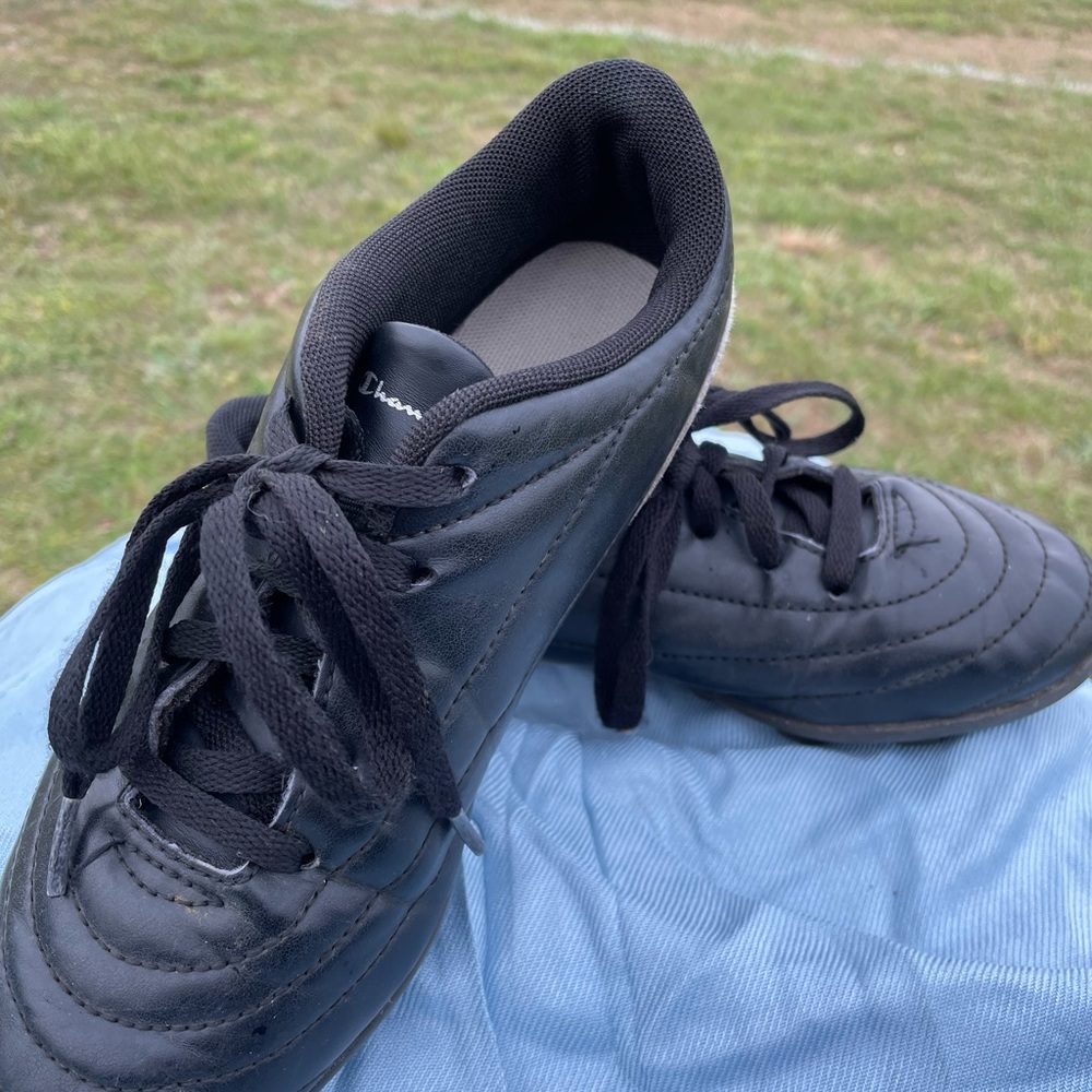 Champion Cleats. Used for beginner soccer/T-ball. Non-marking, skid resistant